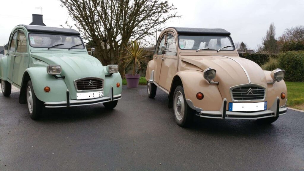 location de 2cv en Bretagne