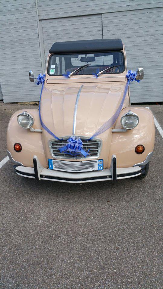 location de 2cv en Bretagne