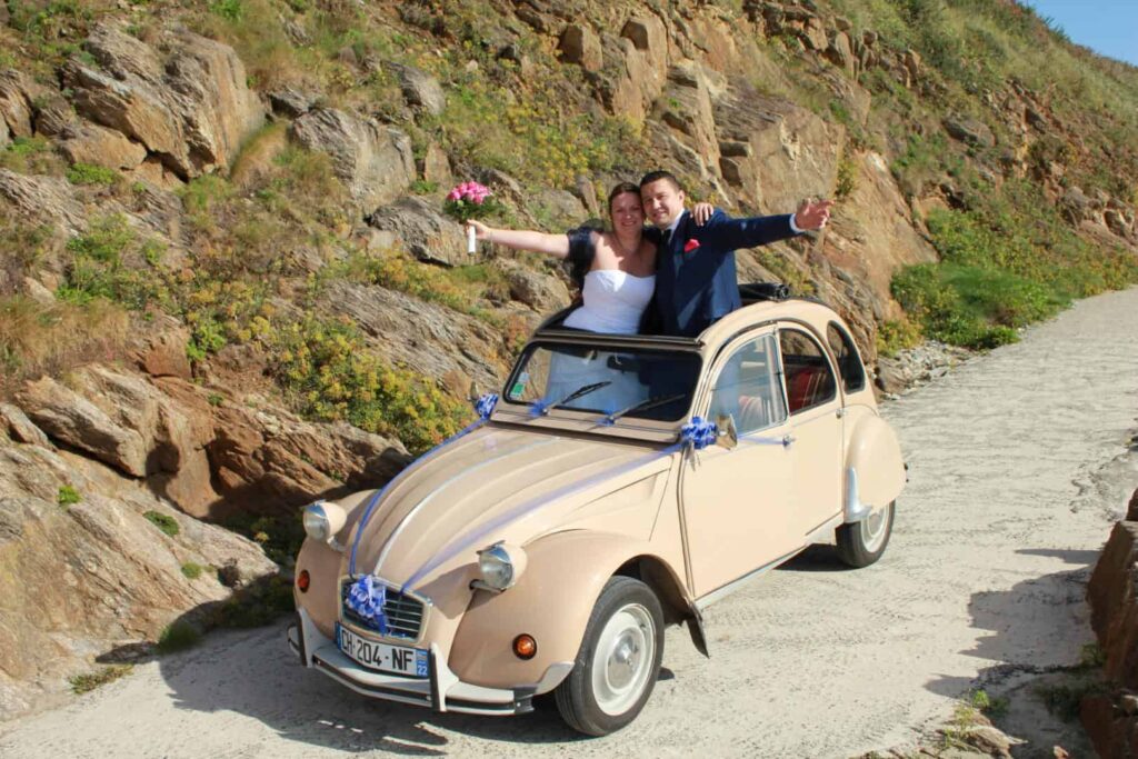 location de 2cv en Bretagne