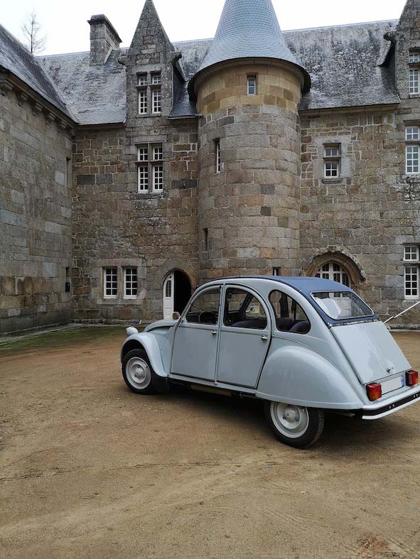 location de 2cv en Bretagne